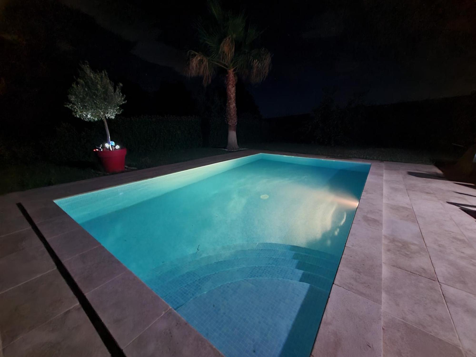 Villa Les Palmiers En Provence Besse-sur-Issole Exterior foto